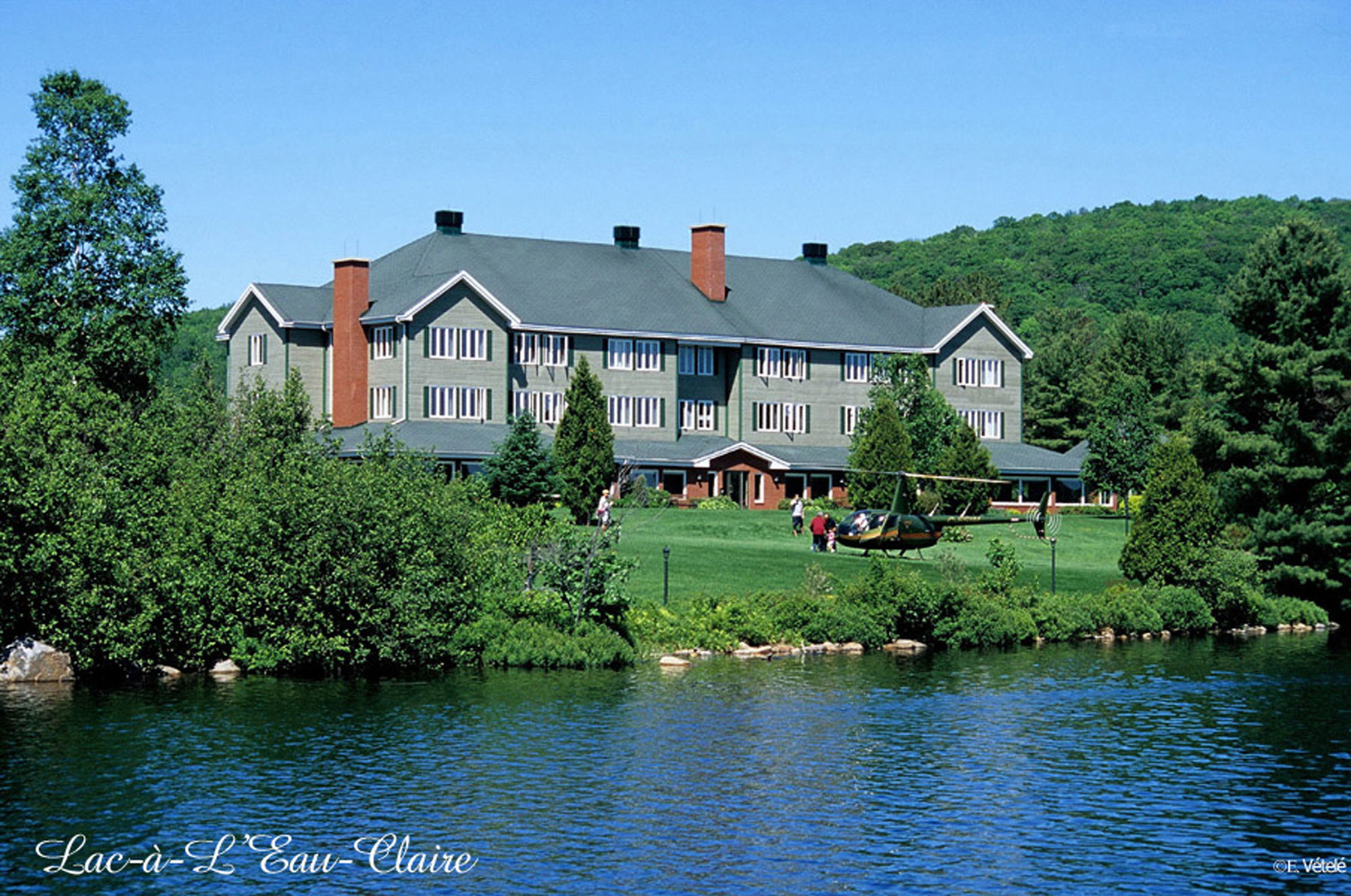 Auberge Du Lac-A-L'Eau-Claire Saint-Alexis-des-Monts Buitenkant foto